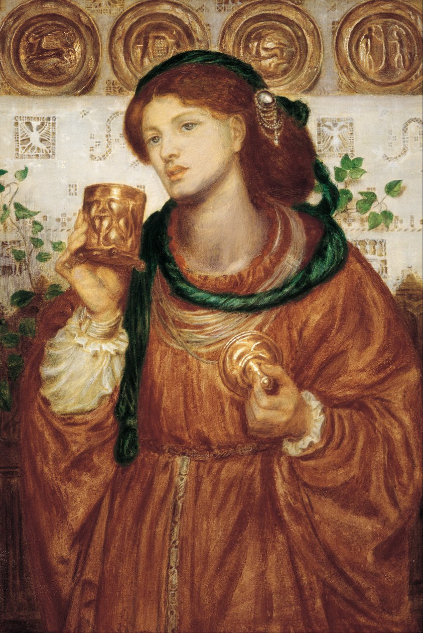 The Loving Cup by Dante Gabriel Rossetti