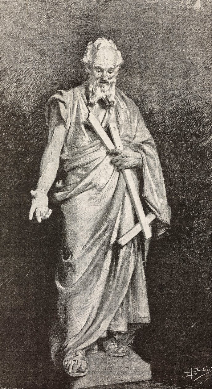 The Statue of Saint Thomas by Dante Paolocci