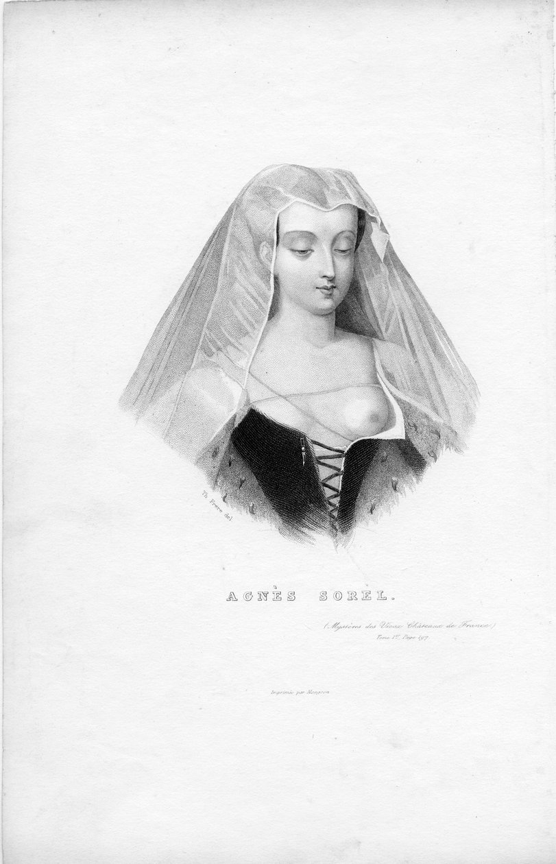 Engraved Portrait by D’après Théodore Frère