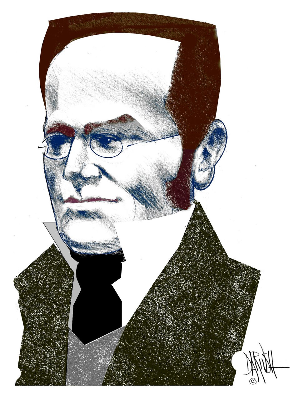 Max Stirner by Dariush Radpour