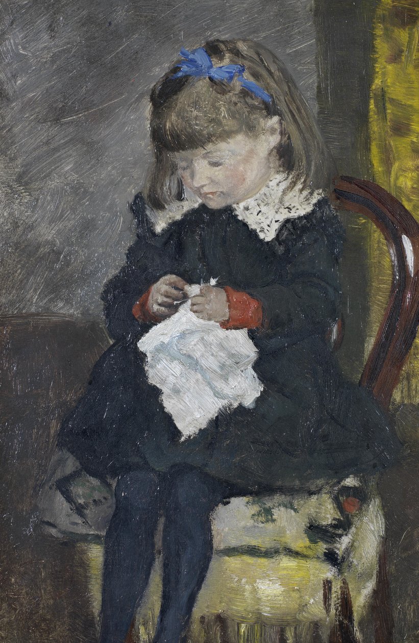Portrait of Emma Bogaerts by Darío de Regoyos