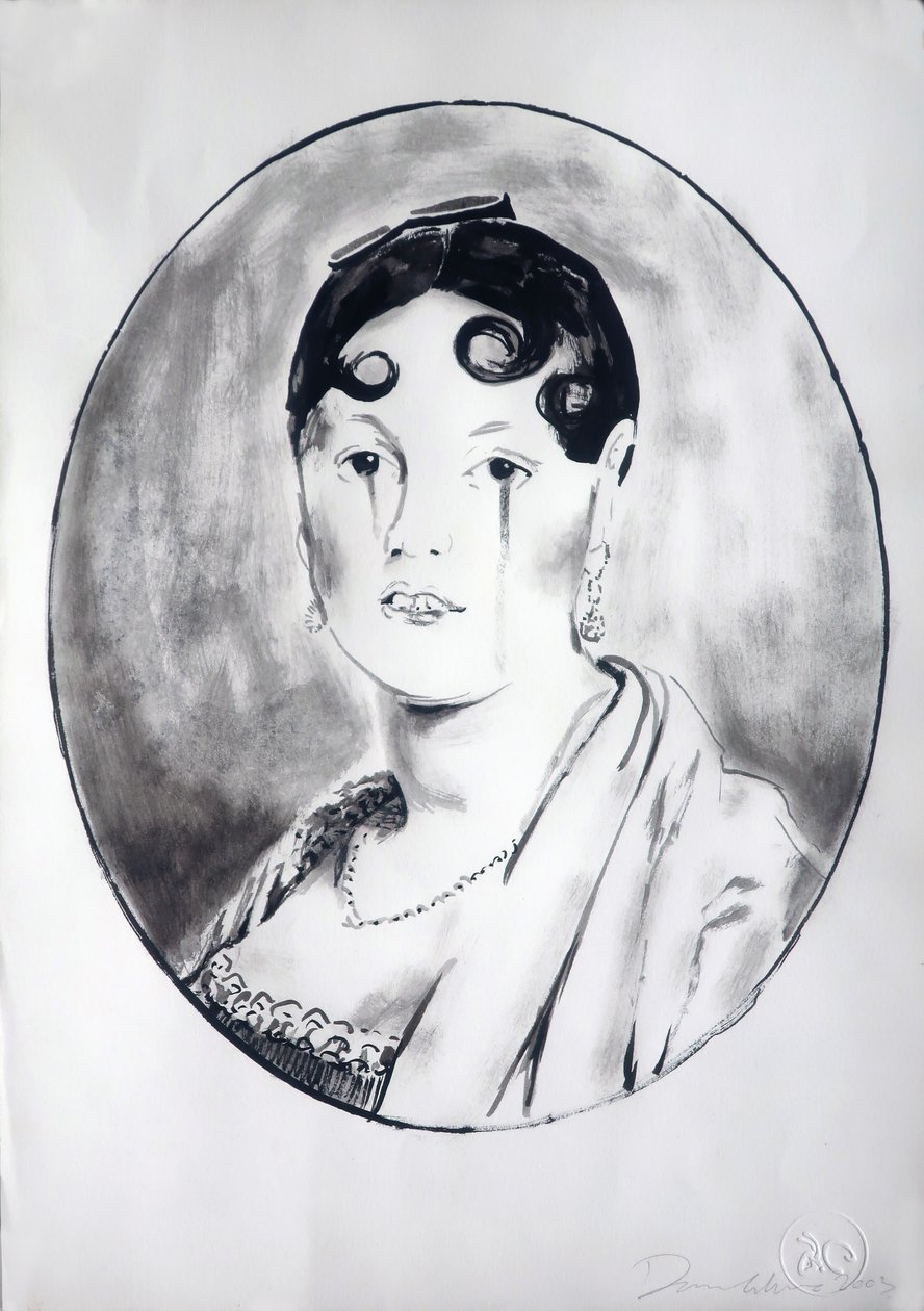 Ingre Girl 3, 2003 by Darren Coffield