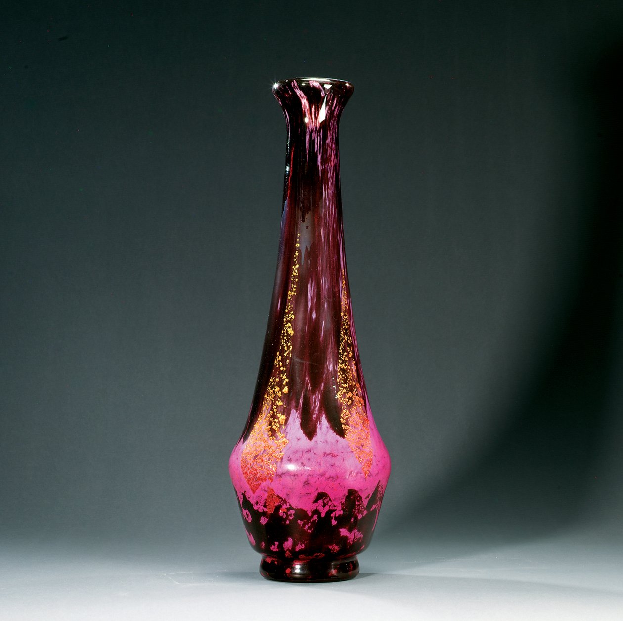 Tall vase, c.1920 by Daum Freres