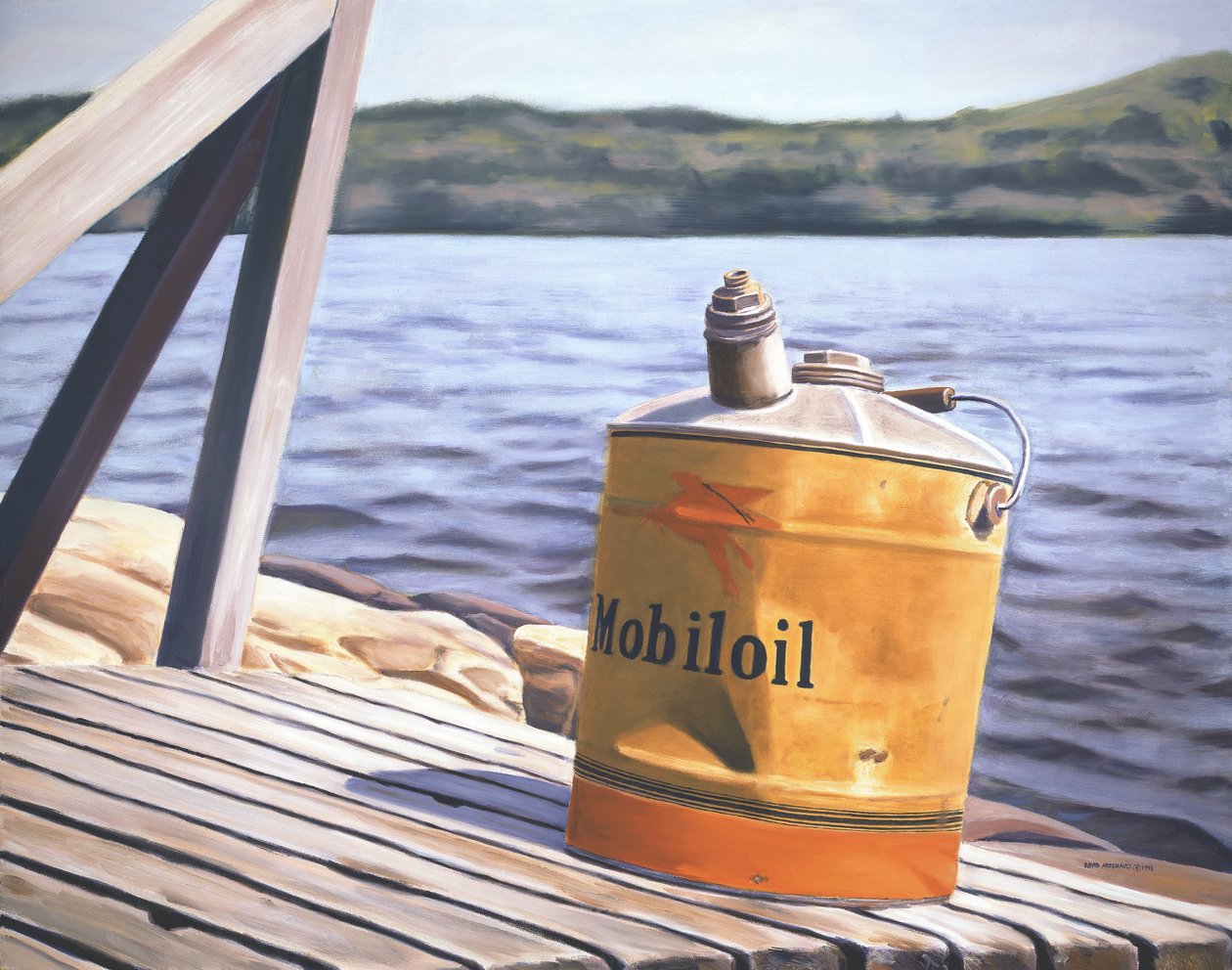 A Day at the Lake, 1996 by David Arsenault