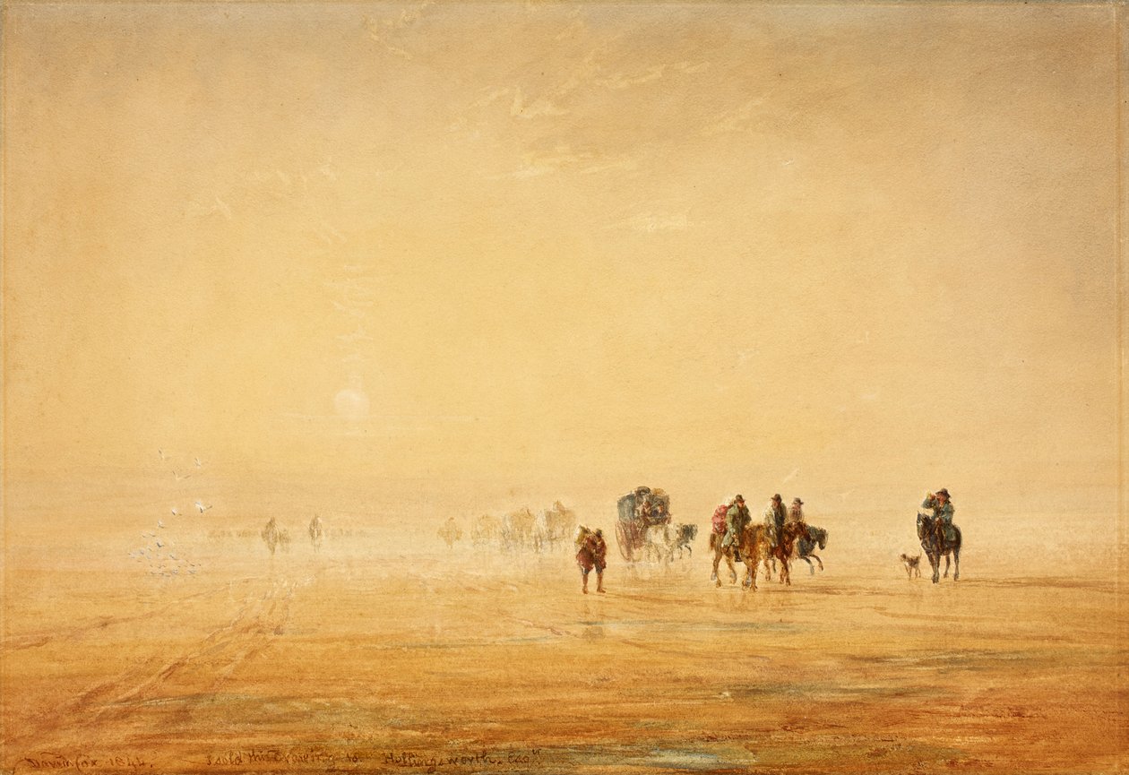 Lancaster Sands, 1844 by David Cox
