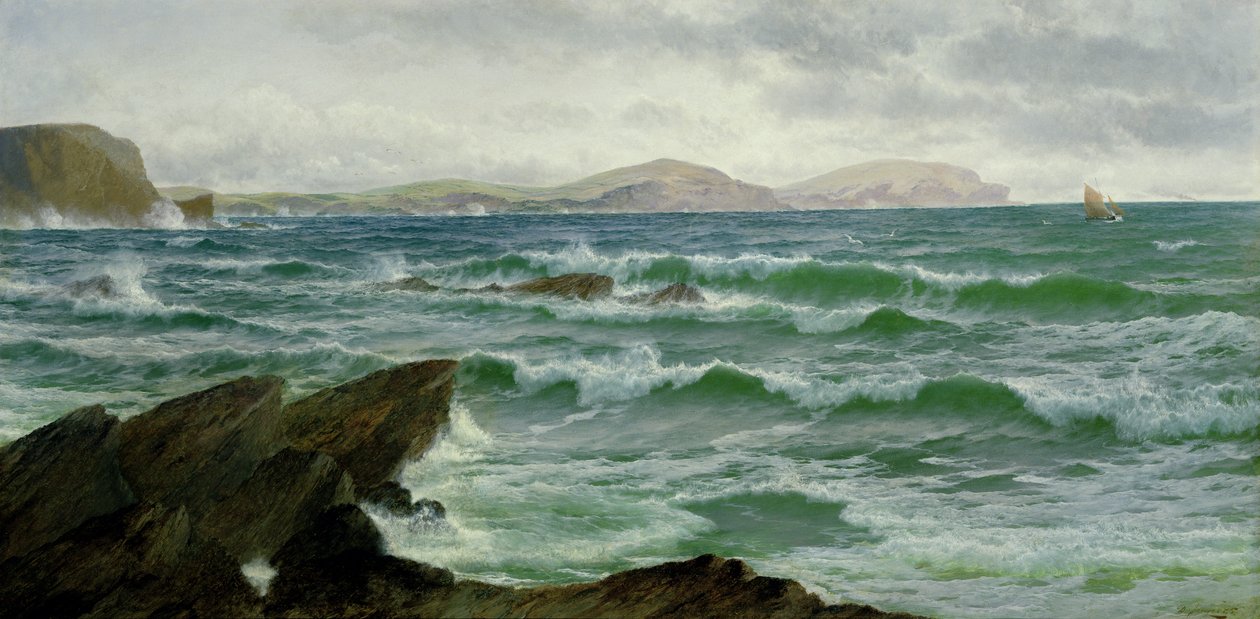 A Coastal Scene by David James