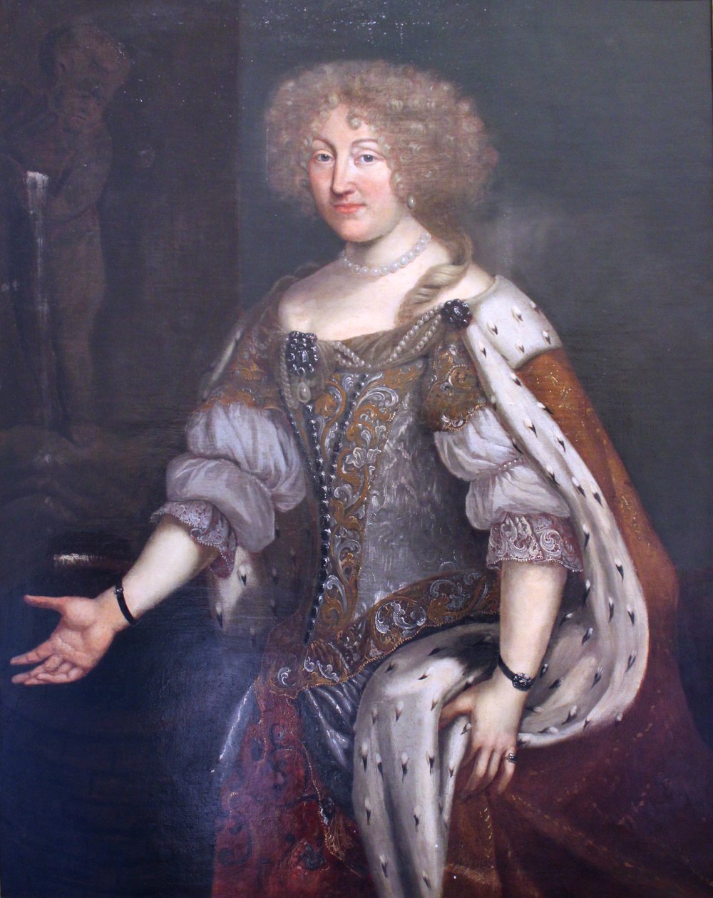 Duchess Magdalena Sibylla von Württemberg (1652-1712) by David Klöcker Ehrenstrahl