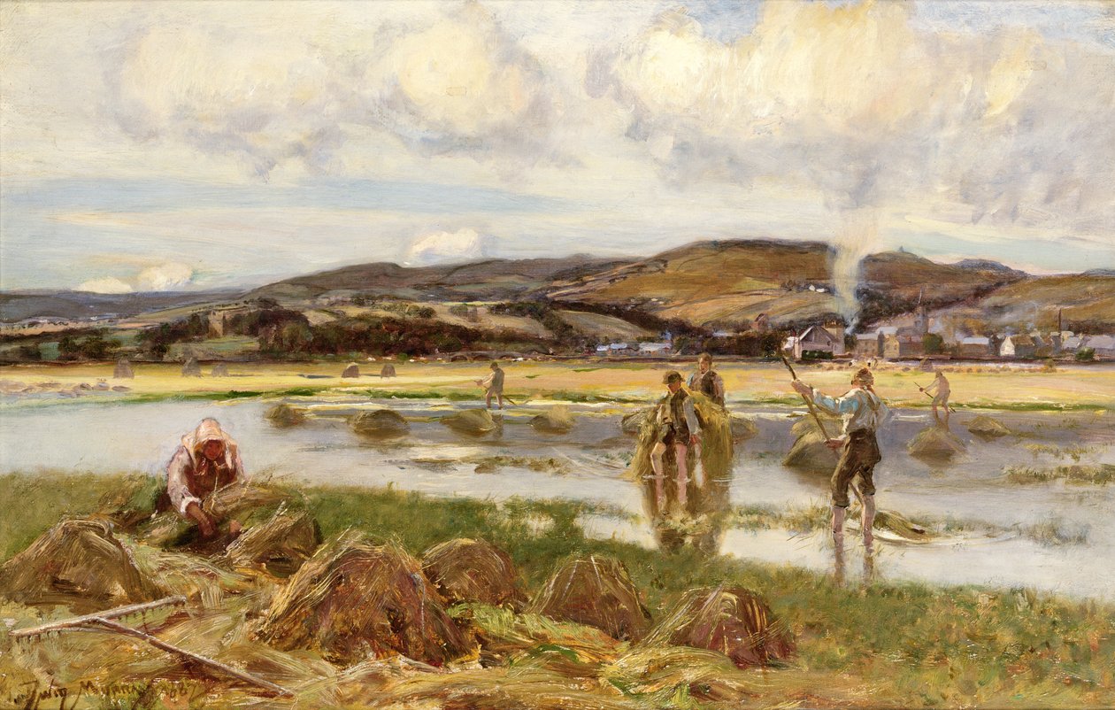 The Reed Gatherers by David Murray