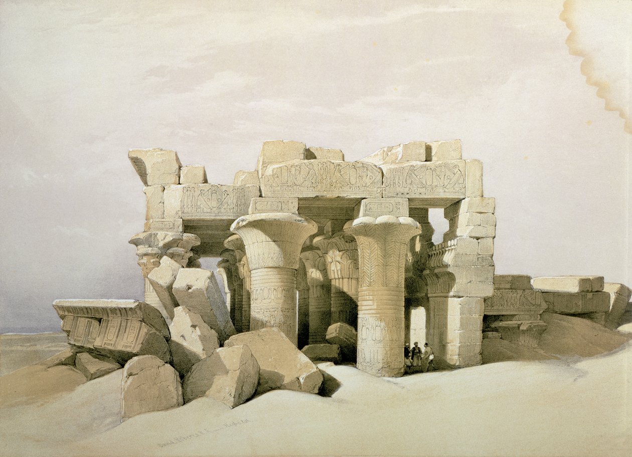 Kom Ombo by David Roberts