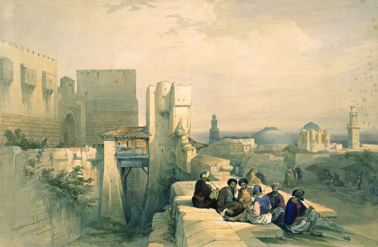 The Citadel of Jerusalem, April 19th 1841, Plate 24 from Volume I of 