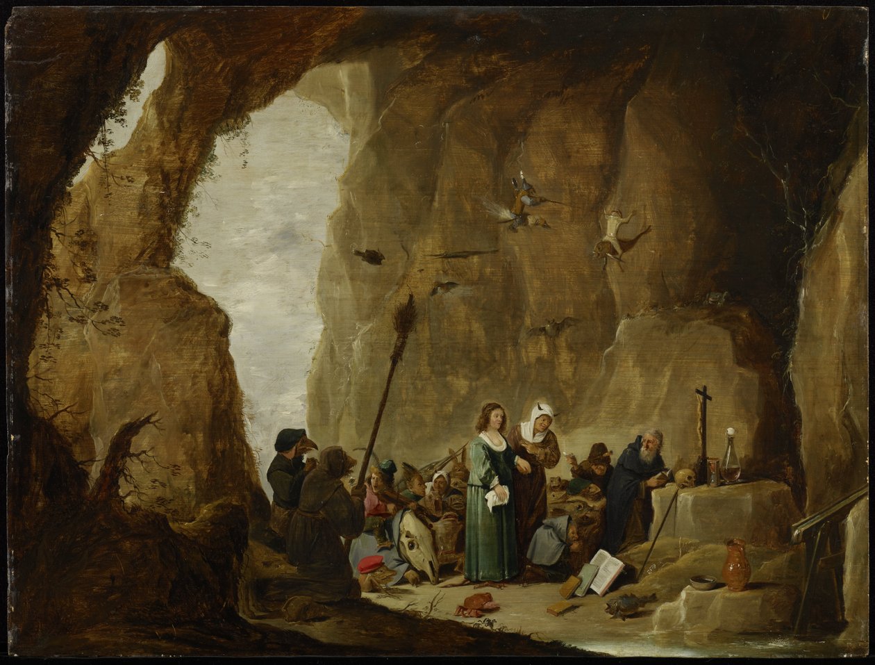 The Temptation of St. Anthony by David Teniers the Younger