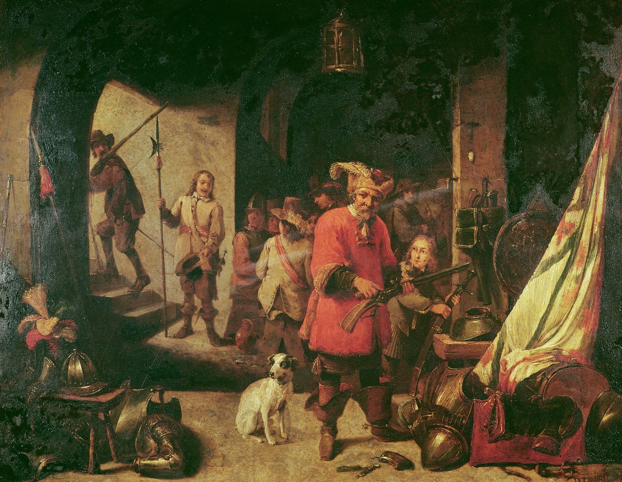 Arms Depot by David Teniers the Younger
