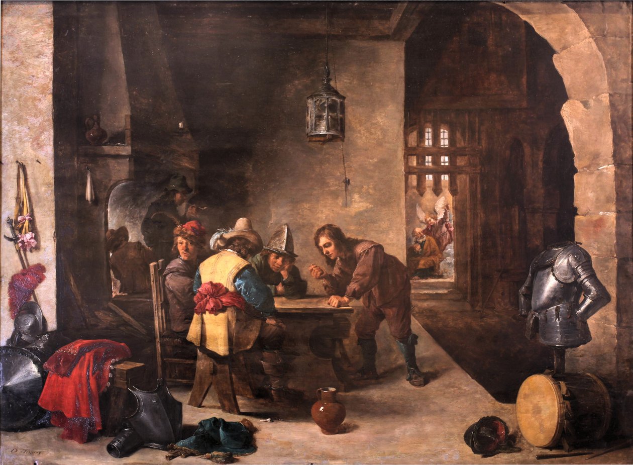 Guardroom with Saint Peter Delivered by David Teniers the Younger