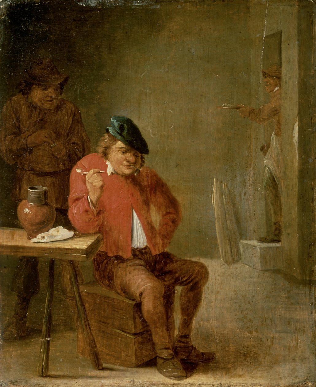The Smoker by David Teniers the Younger
