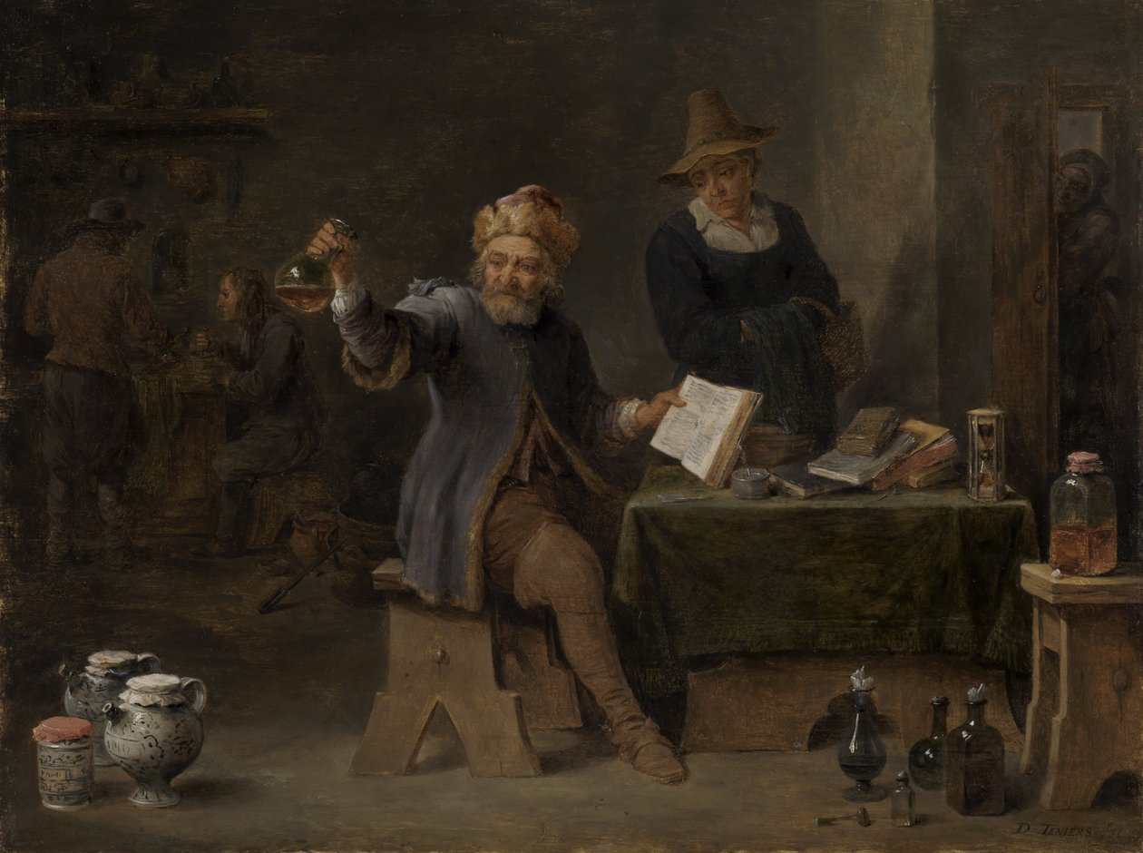 The Village Doctor by David Teniers the Younger