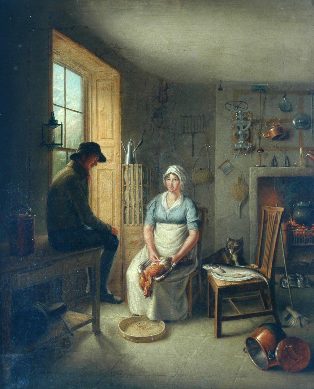 Gamekeeper and Cook by David Wilkie
