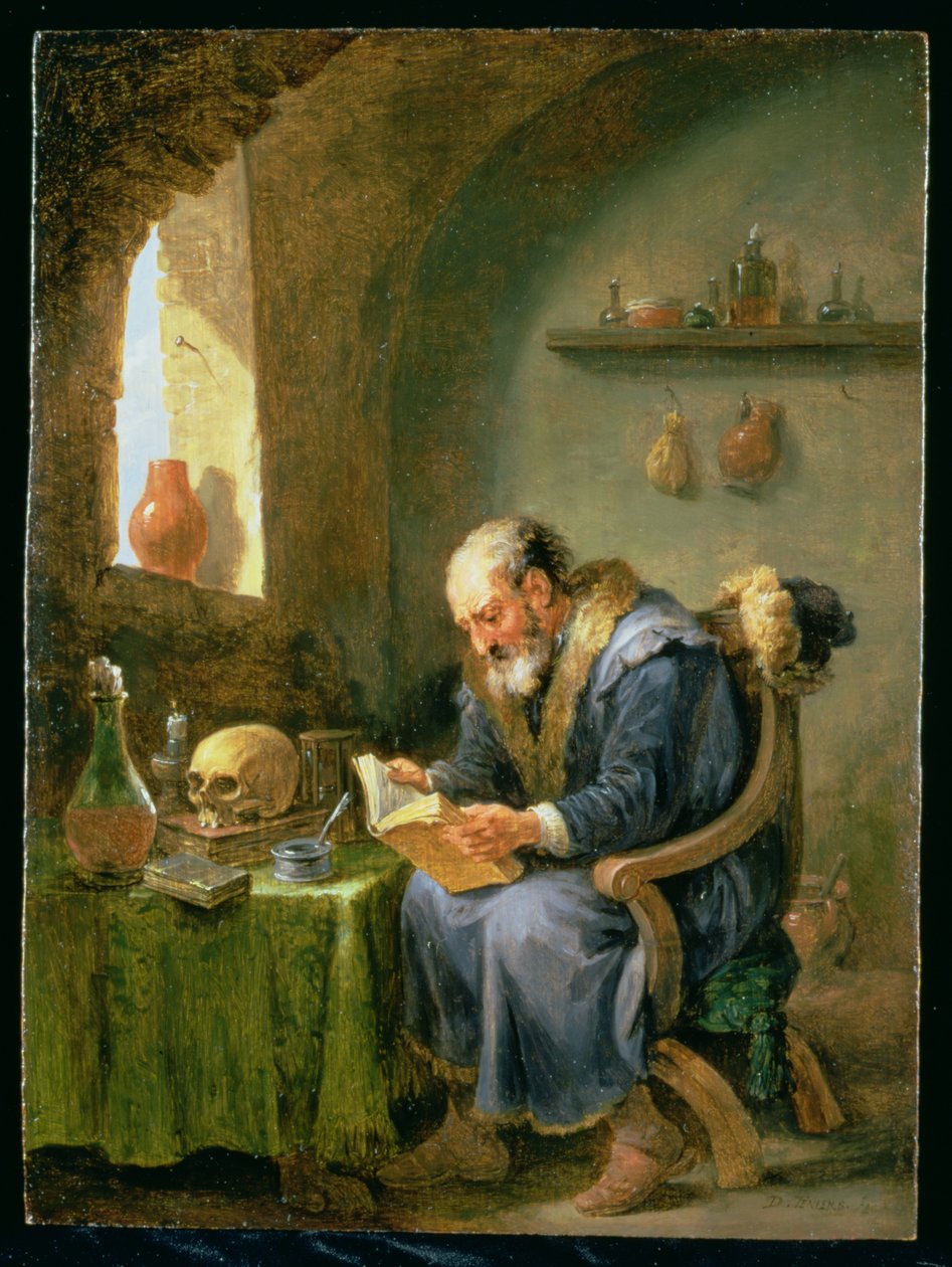 The Alchemist by David Teniers the Younger