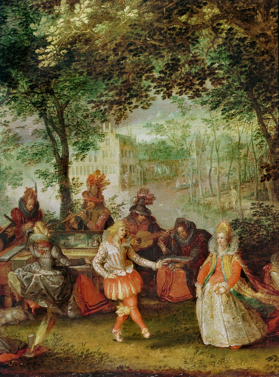 The Party in the Country by David (attr.) Vinckeboons