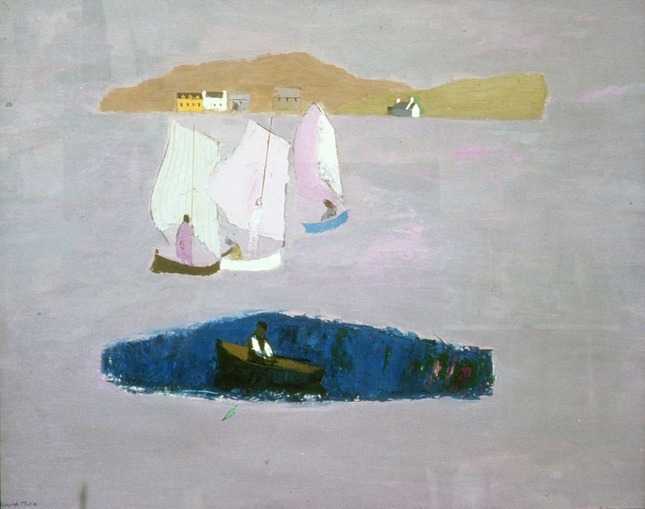 Sails at Walls by David Alan Redpath Michie