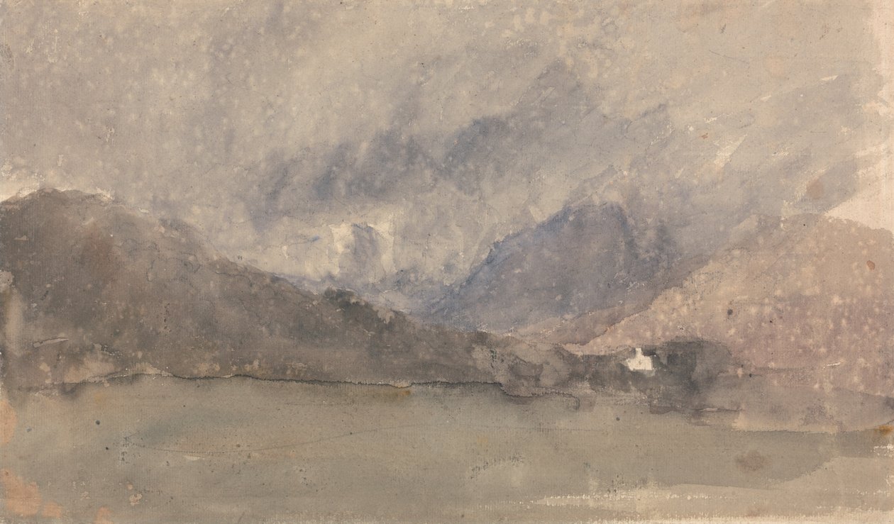 Capel Curig, Caernarvonshire, Wales by David Cox