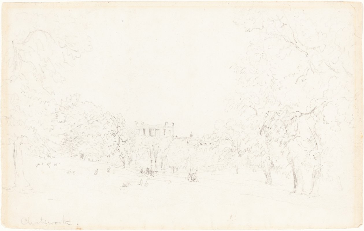 Chatsworth by David Cox