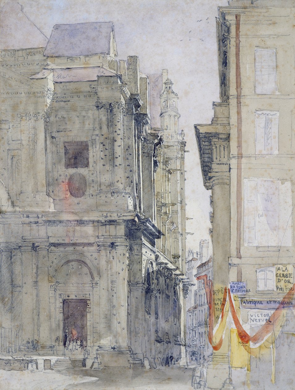 St. Eustache by David Cox