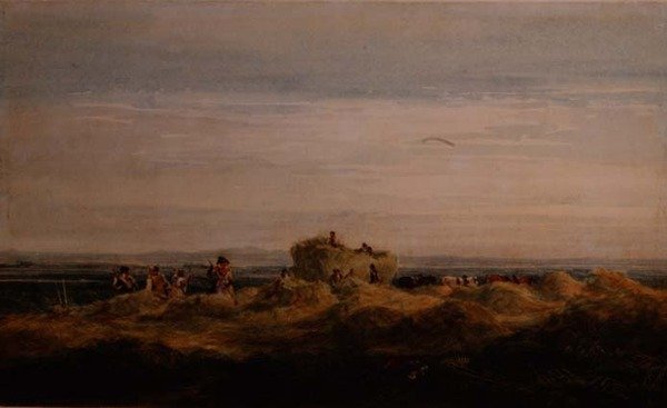 The Hayfield by David Cox