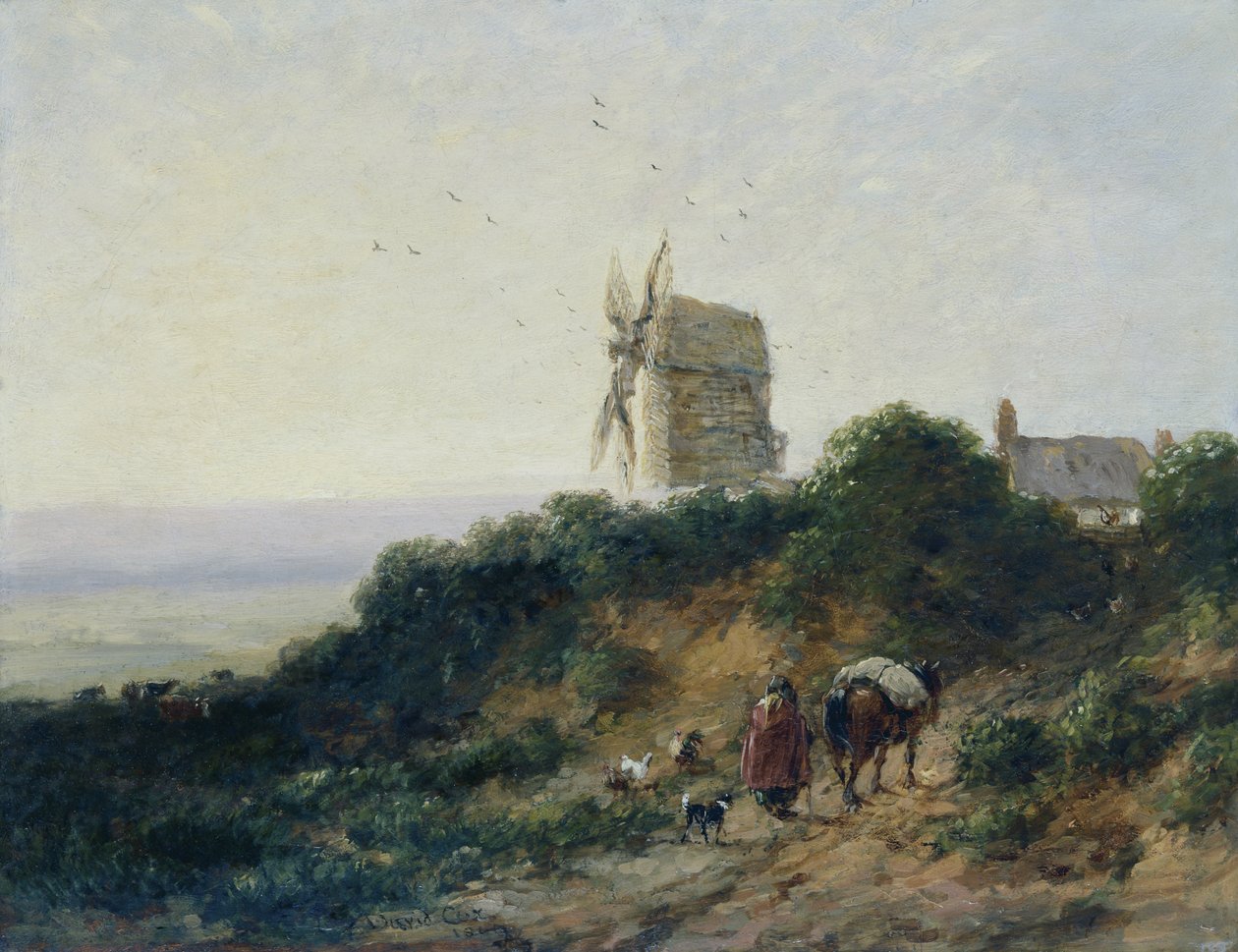 The Road to the Mill by David Cox