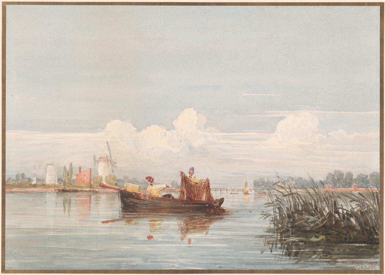 The Thames at Battersea by David Cox