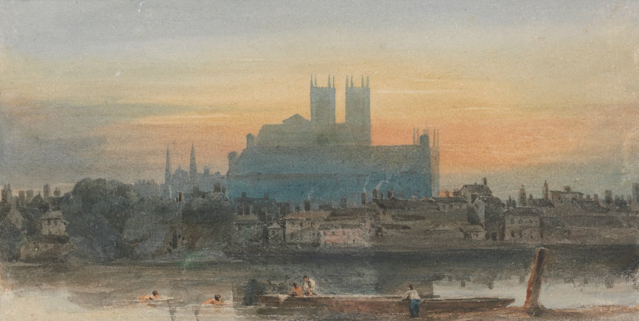 Westminster from Lambeth by David Cox
