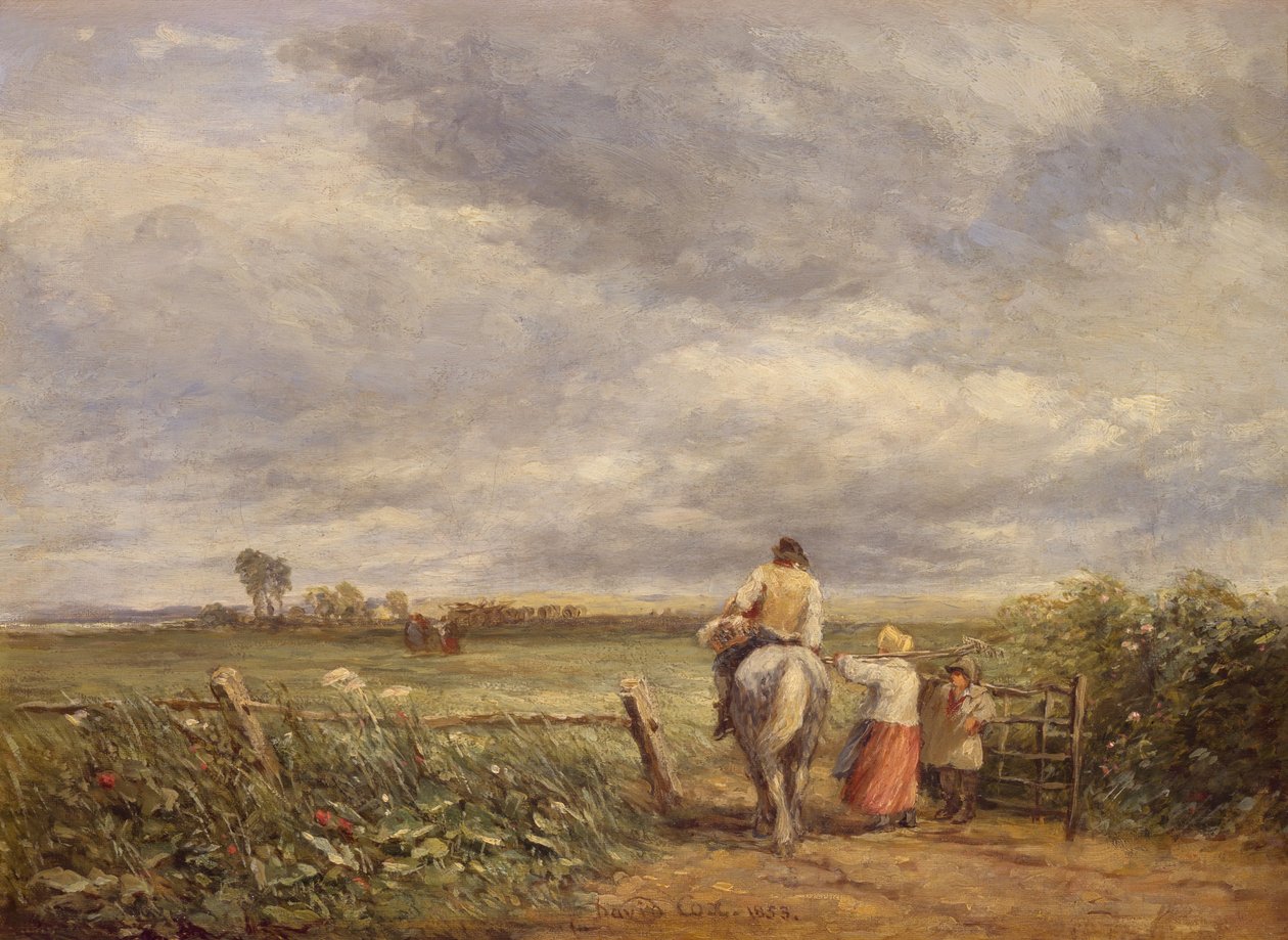 Going to the Hayfield by David Cox the elder