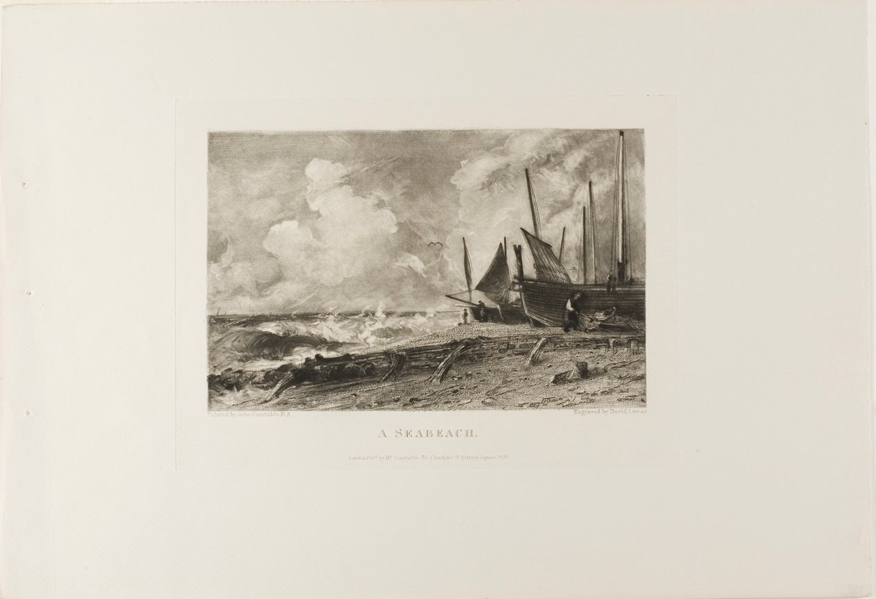 A Seabeach by David Lucas