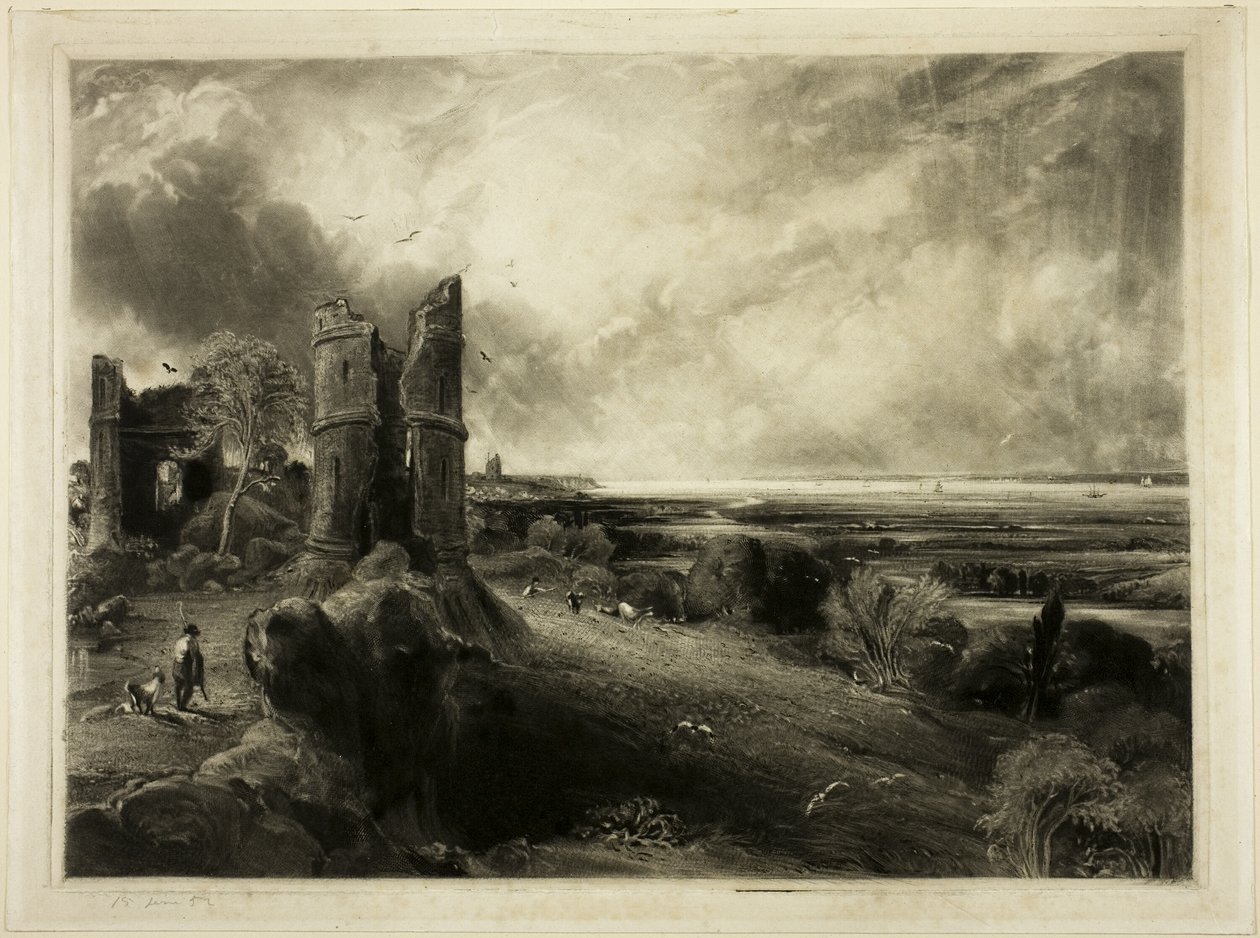 Hadleigh Castle Near the Nore by David Lucas