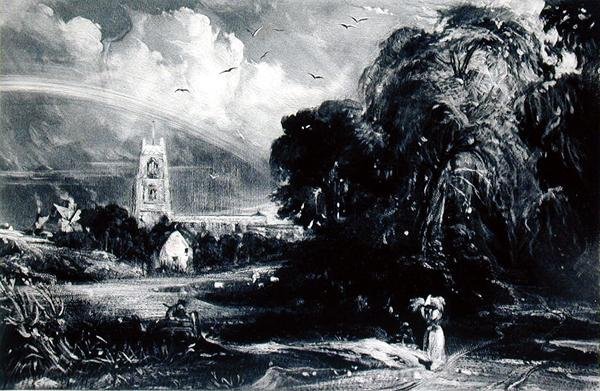 Stoke-by-Nayland (after Constable) by David Lucas