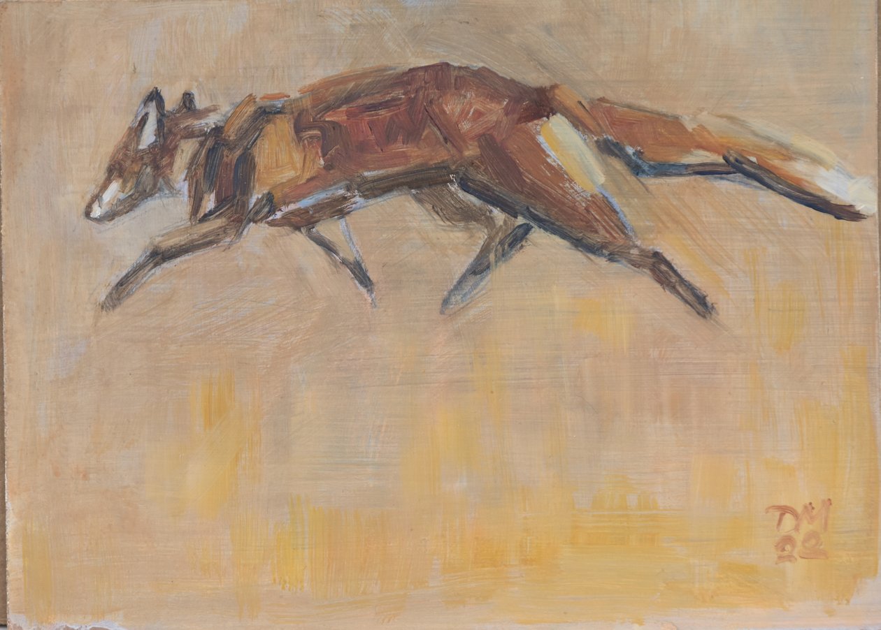 Red Fox, 2022 by David Mayer