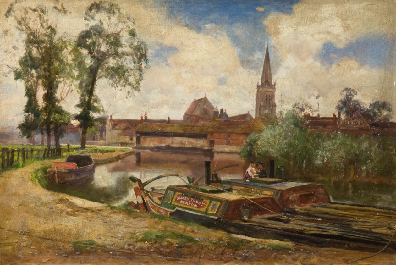 Canal Scene by David Murray