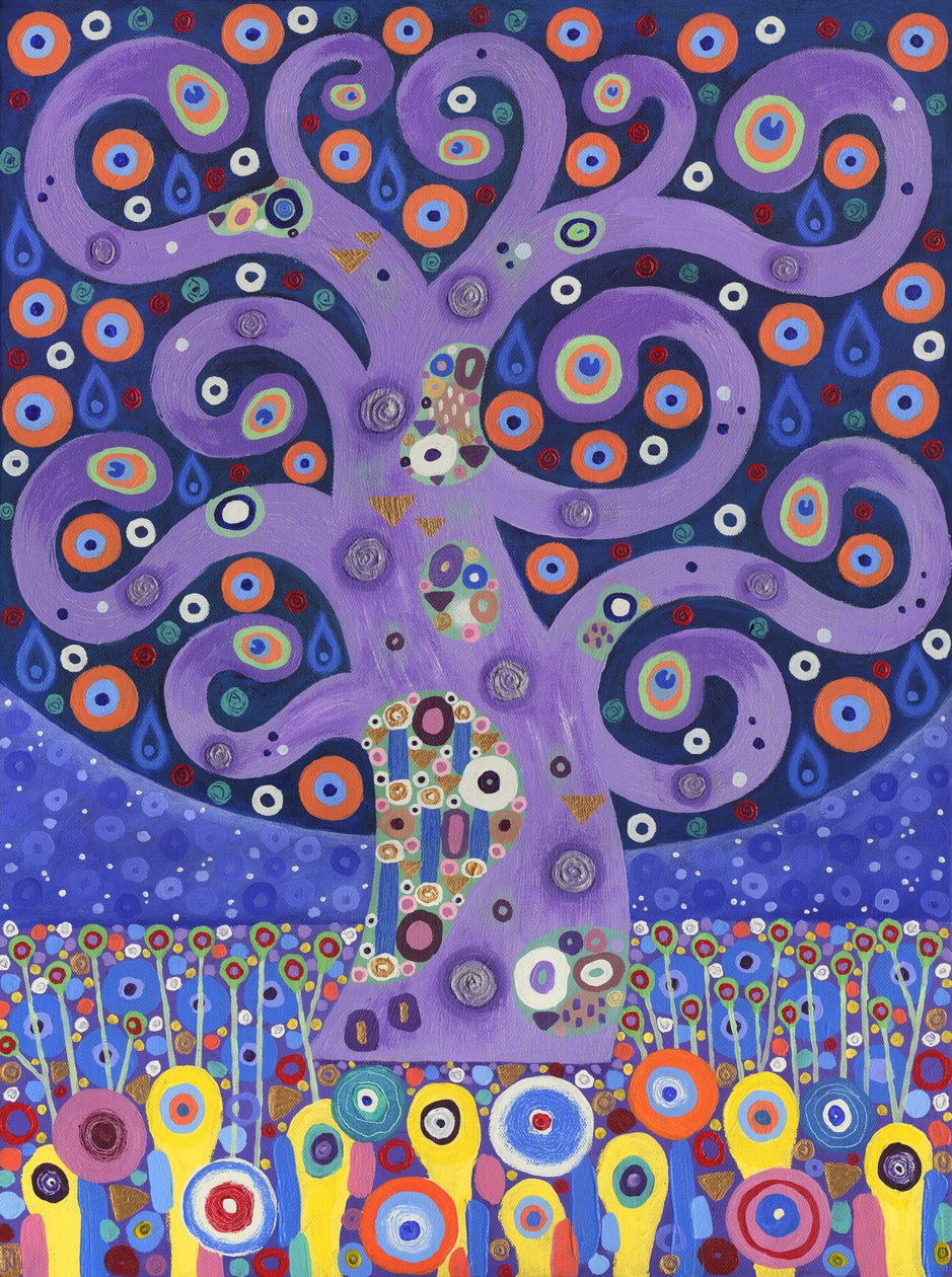The Peacock Tree, 2011 by David Newton