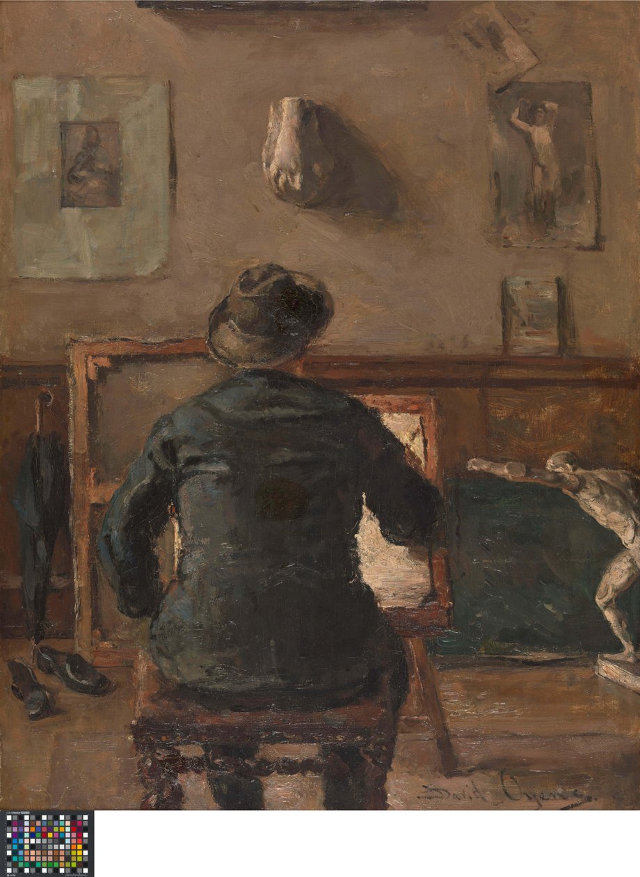 The Artist in his Studio by David Oyens