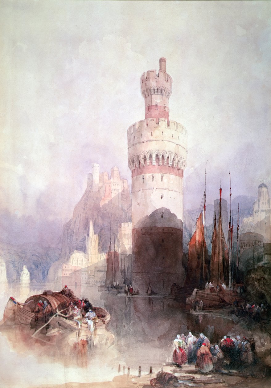 Oberwesel by David Roberts