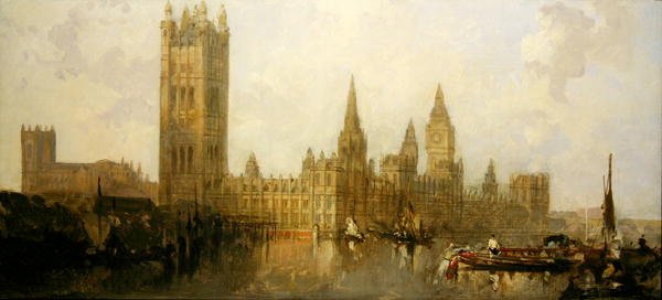 The Houses of Parliament by David Roberts