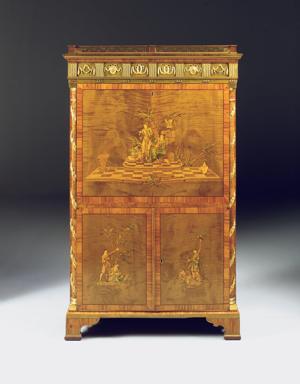 Neoclassic secretaire a abattant, c.1775 by David Roentgen