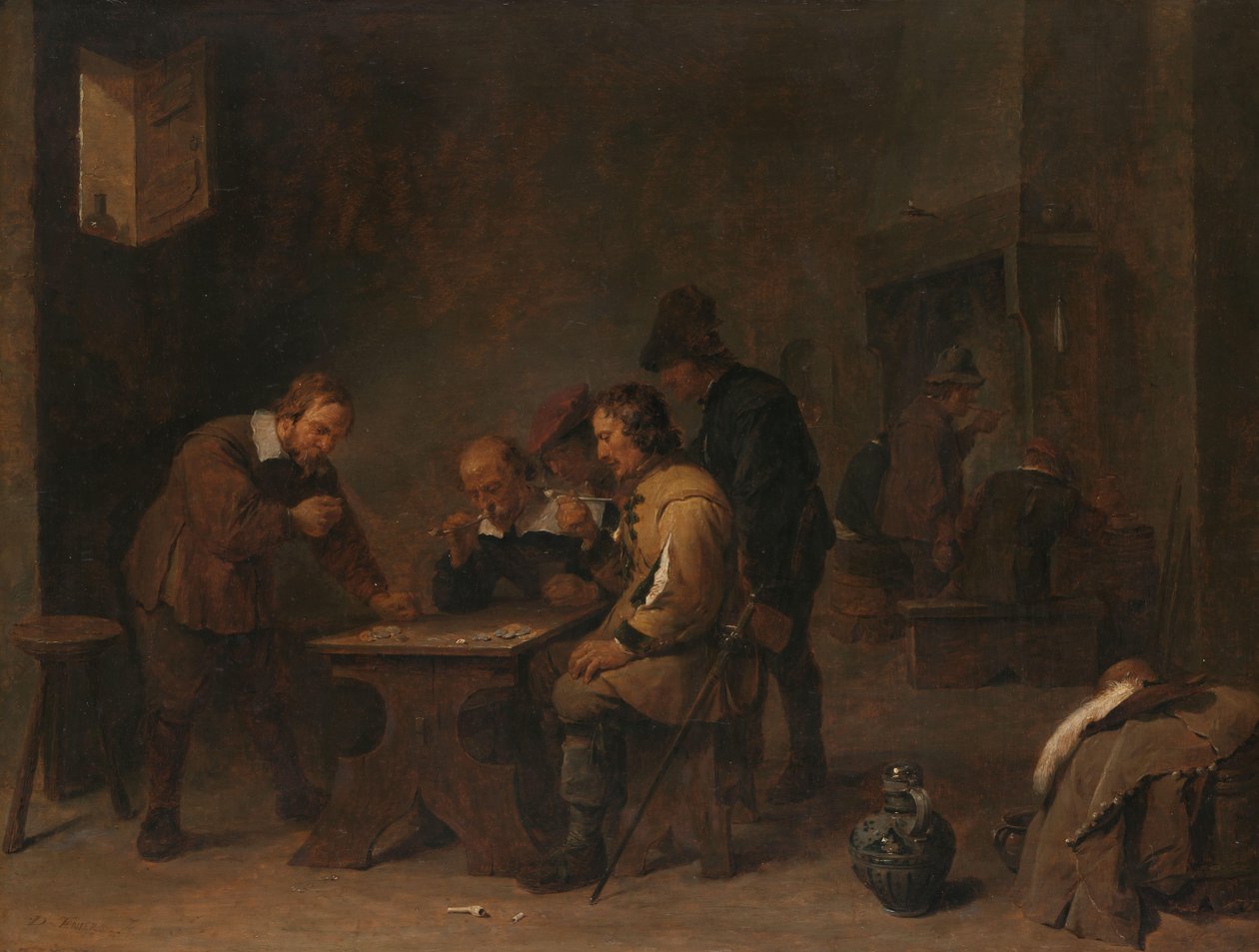 The Gamblers by David Teniers (II)