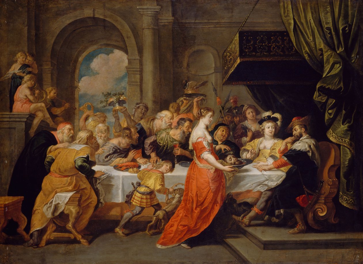 The Feast of Herod, 1640-1690 by David Teniers II