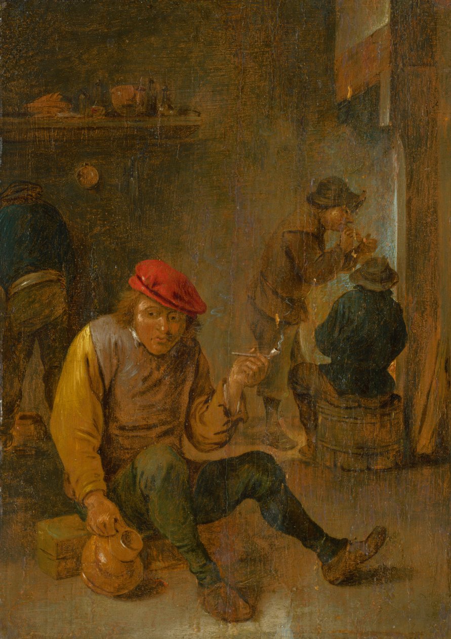 A Smoker by David Teniers the Younger