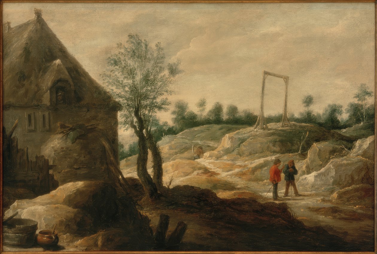 Landscape with Farmhouse by David Teniers the Younger