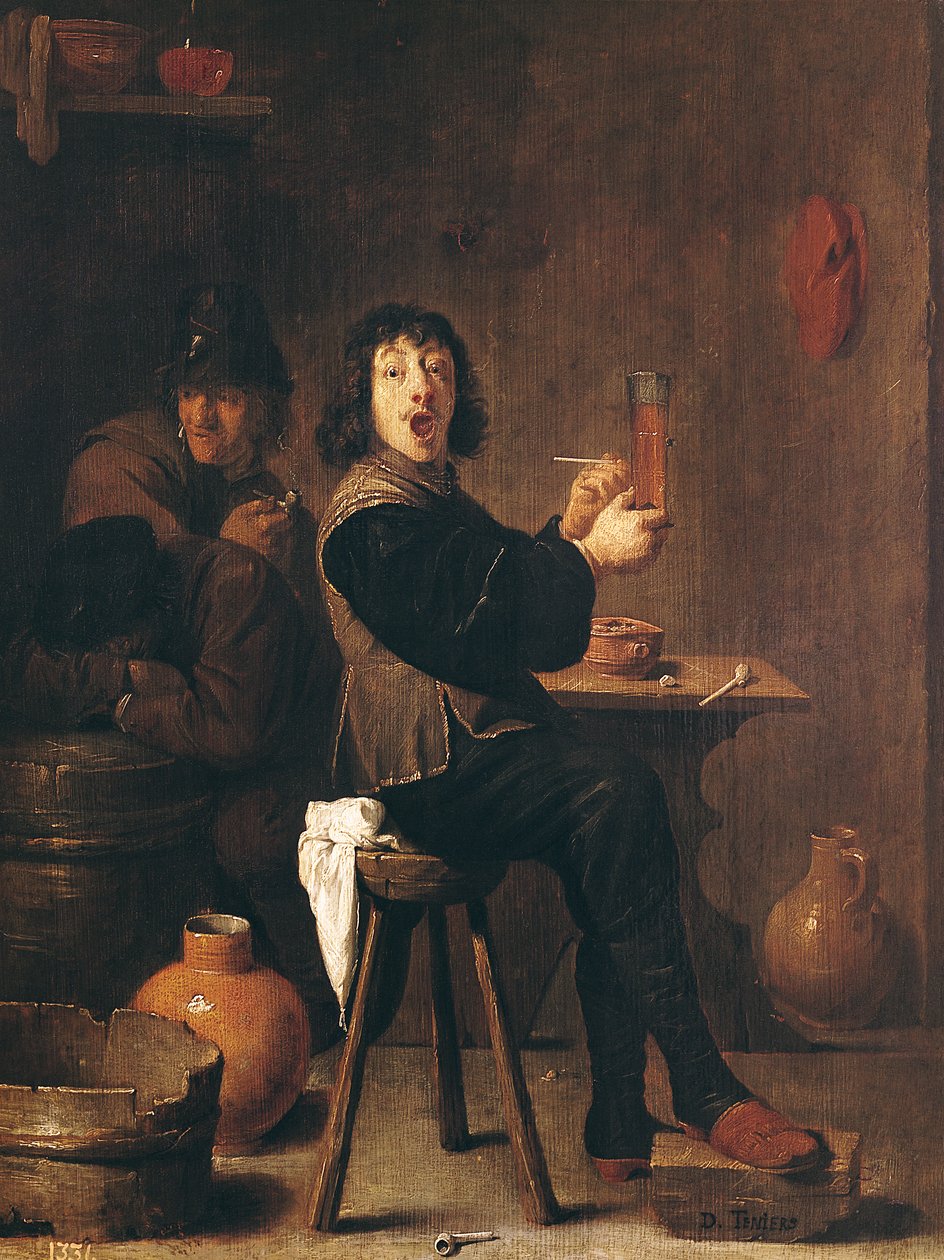 The Happy Soldier by David Teniers the Younger