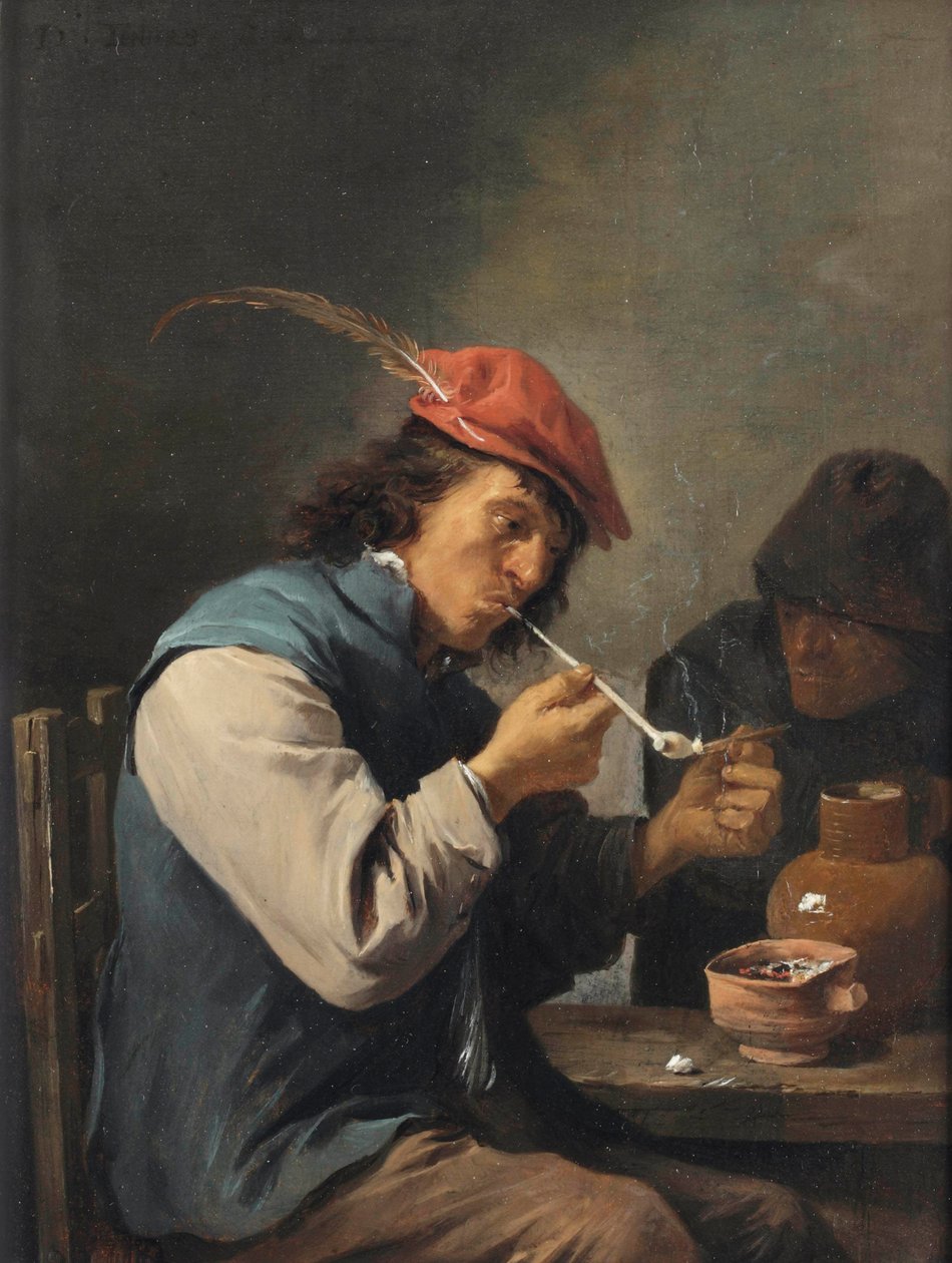 The Smoker by David Teniers the Younger