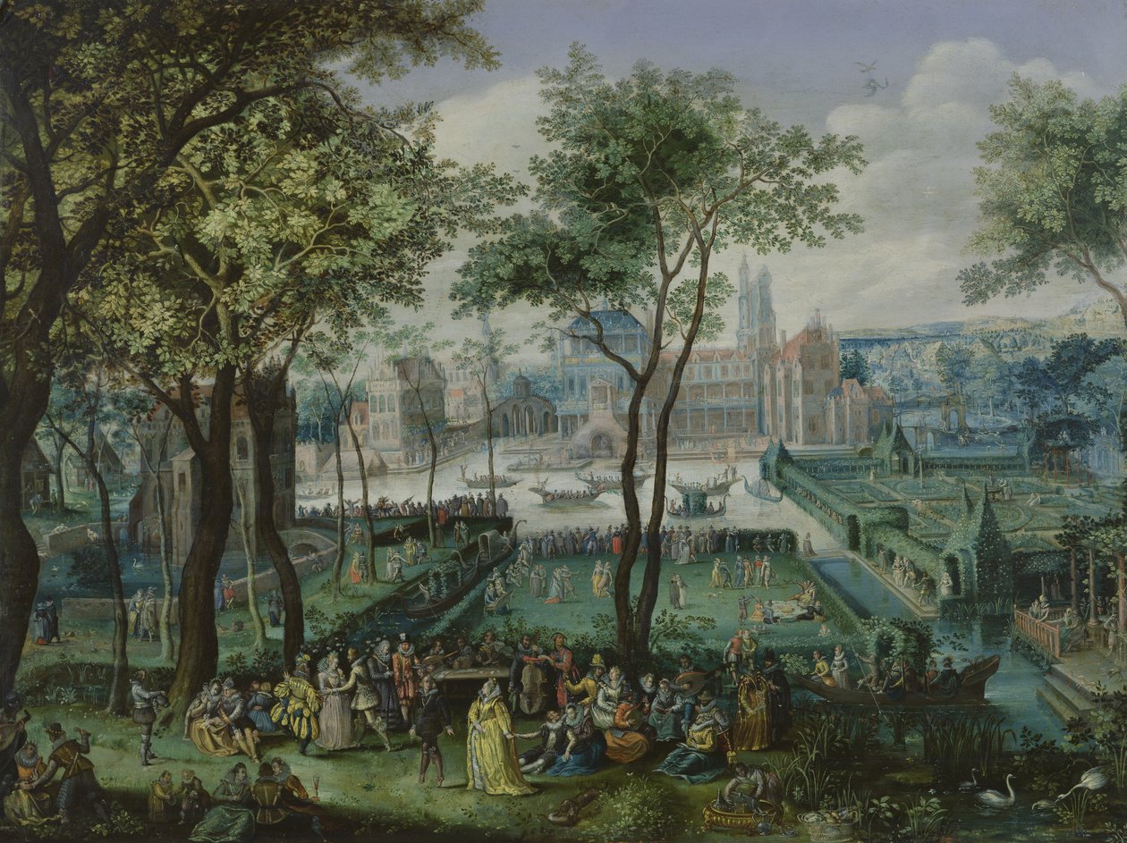 A Grand Fete by David Vinckboons