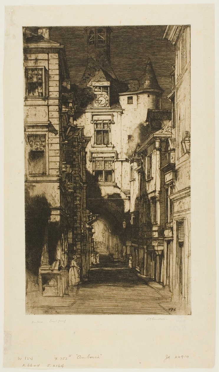 Amboise by David Young Cameron