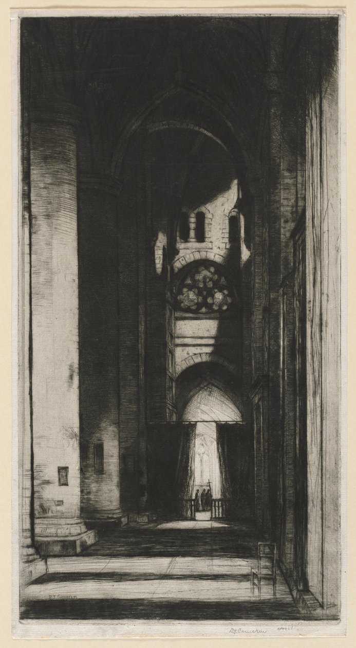 Tewksbury Abbey by David Young Cameron